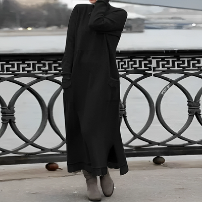 Elaine | Cozy Knit Maxi Dress