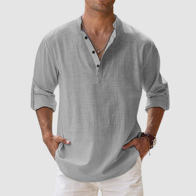 Nathan | Relaxed Fit Linen Shirt