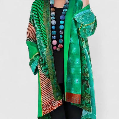 Sylvia | Artistic Patchwork Kimono