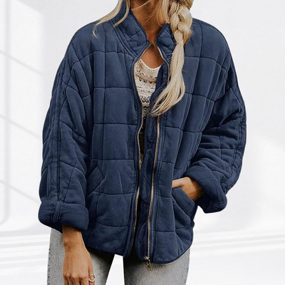 Joanne | Quilted Zip-Up Jacket