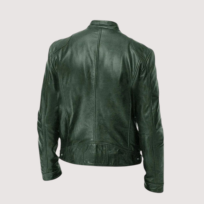 Elyjam - Chaqueta de Cuero