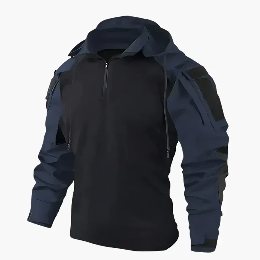 Logan | Tactical Quarter-Zip Hoodie