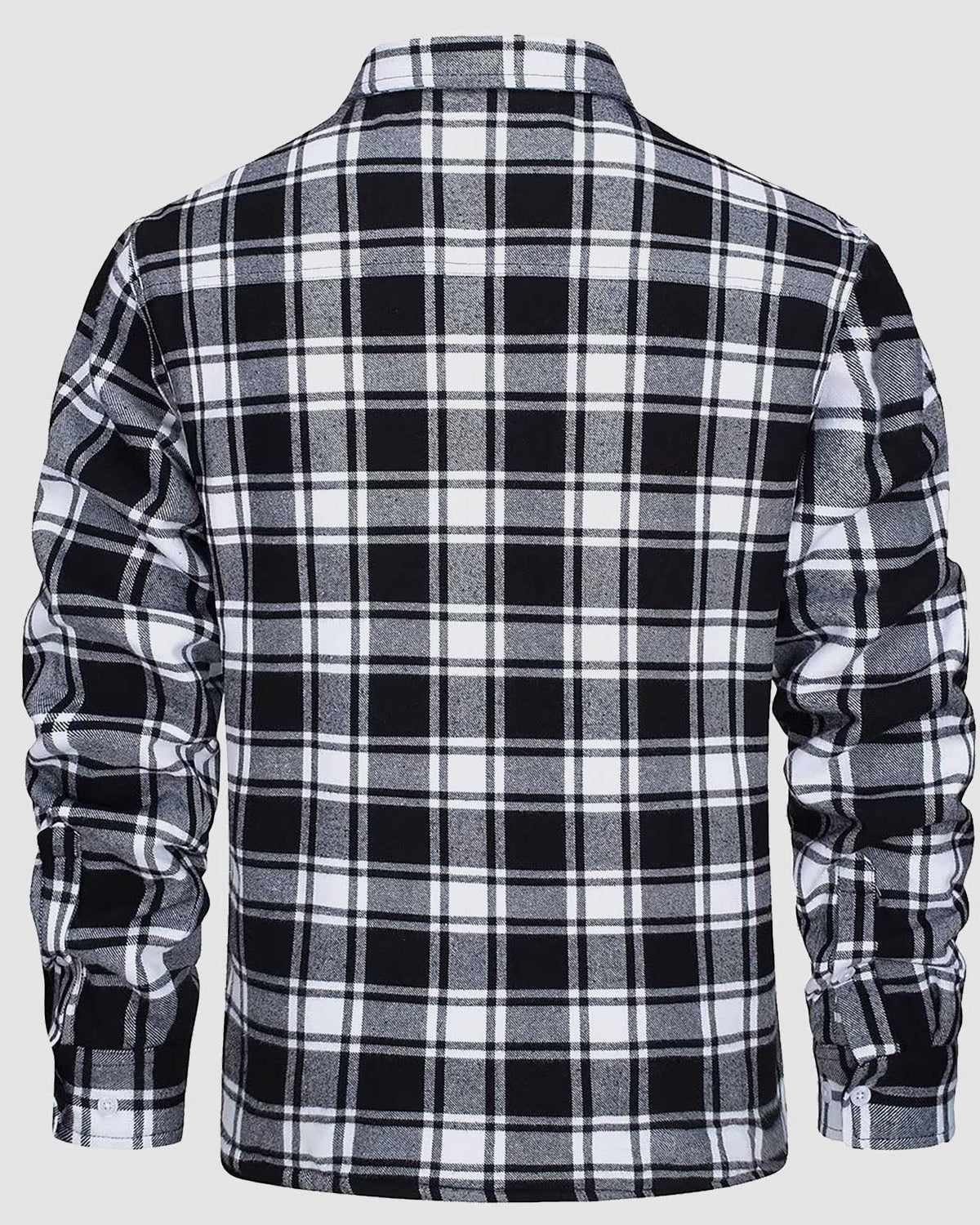 Frank | Sherpa-Lined Plaid Shirt Jacket