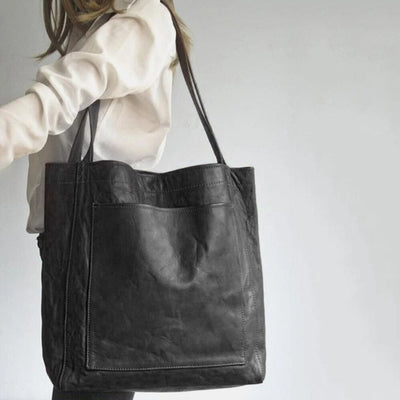 Eleanor | Classic Leather Tote Bag