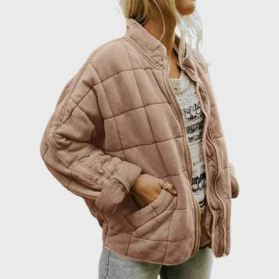 Joanne | Quilted Zip-Up Jacket