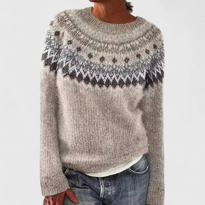 Evelyn | Nordic Knit Pullover