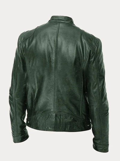 George | Classic Zip Leather Jacket