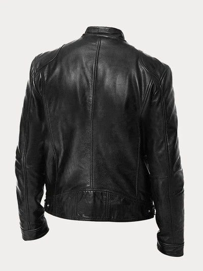 George | Classic Zip Leather Jacket