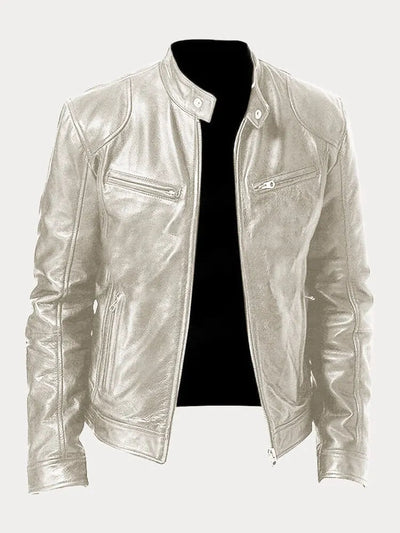 George | Classic Zip Leather Jacket