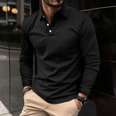 James | Classic Long Sleeve Polo