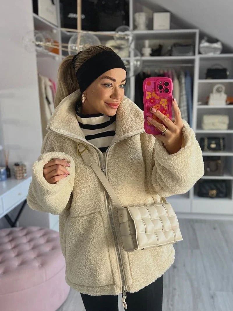 Emma | Cozy Zip-Up Sherpa Jacket