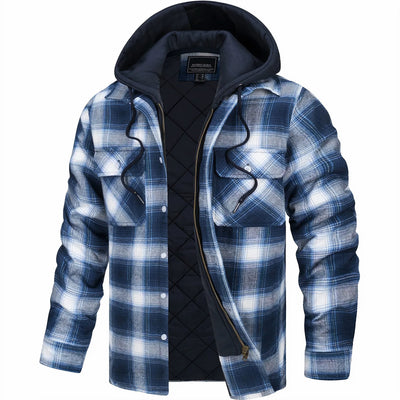 🇪🇸 Karl™ | Chaqueta a Cuadros con Cremallera