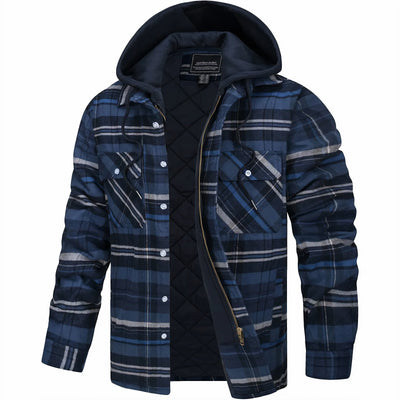 🇪🇸 Karl™ | Chaqueta a Cuadros con Cremallera