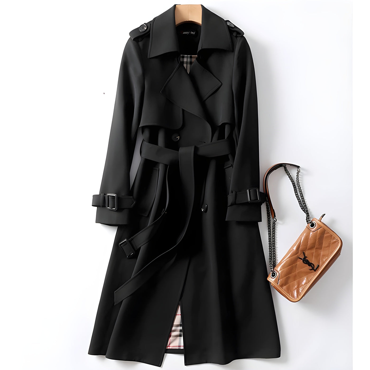 Vivian | Classic Belted Trench Coat